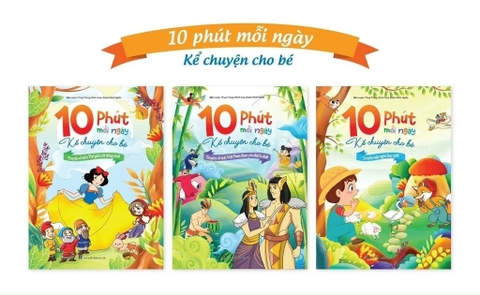 10 phút mỗi ngày kể chuyện cho bé (cuốn)