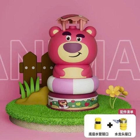 Đồ chơi bơm nước bay hình ếch,vịt có cút nối WX2306