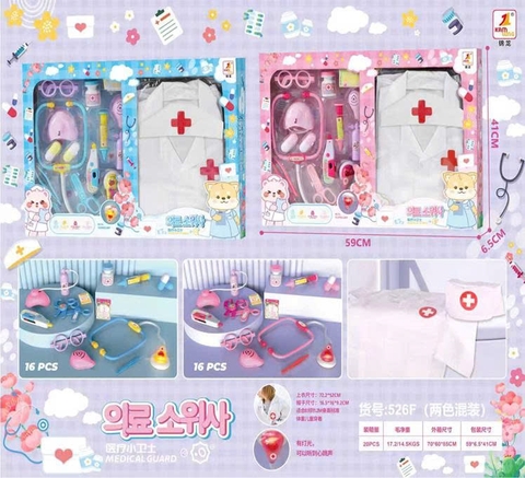 Đồ chơi hoá trang bác sỹ (có đèn) 526F