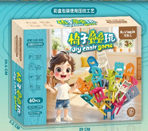 Đồ chơi xếp chồng ghế 556-50