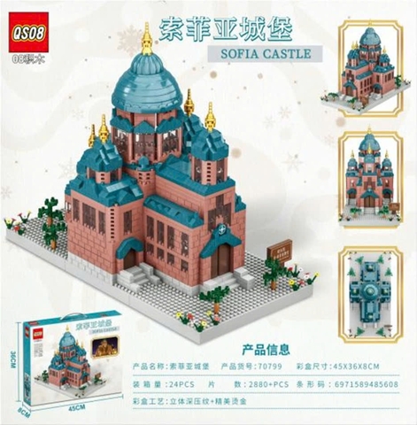 Bộ xếp hình lâu đài Sofia 2880pcs mã 70799