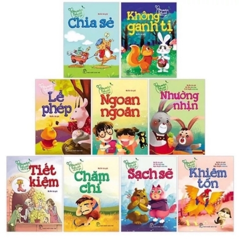 Set 9 cuốn gieo mầm tính cách cho bé