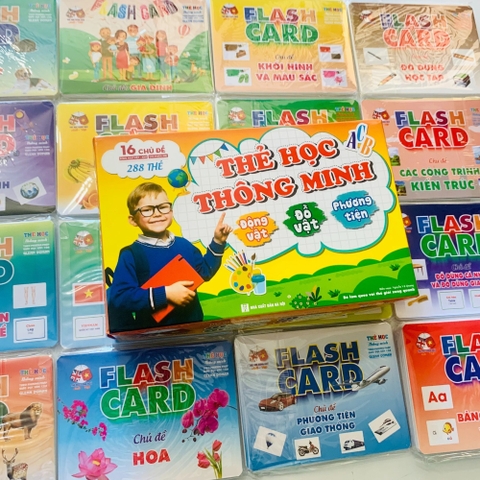 Flash card 18 chủ đề (12*16cm)