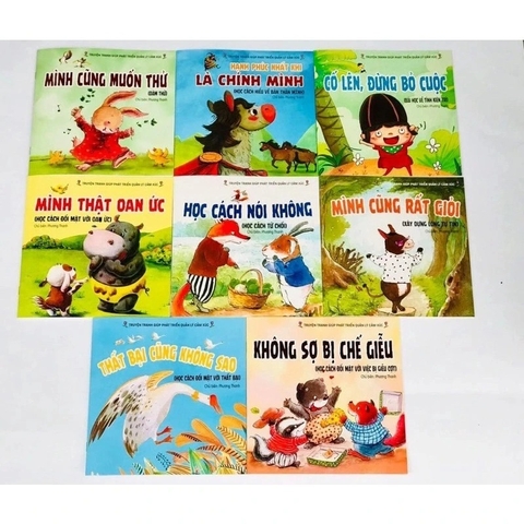 Truyện tranh giúp phát triển quản lý cảm xúc