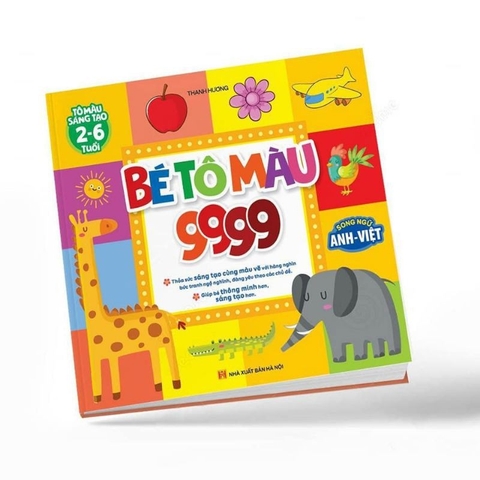Tô màu song ngữ 9999 hình
