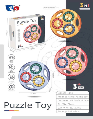 Rubik lăn bi mã 633-117A-CAM