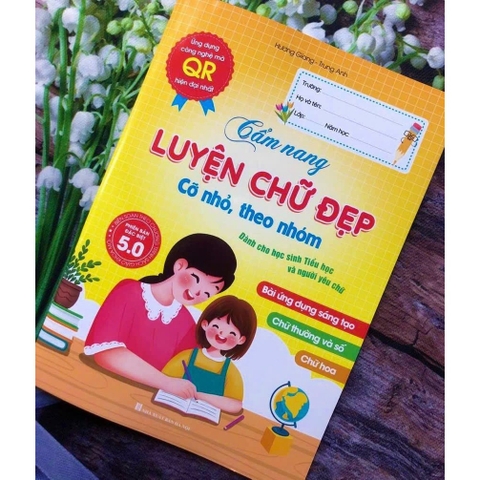 Cẩm nang luyện chữ đẹp cỡ nhỏ theo nhóm