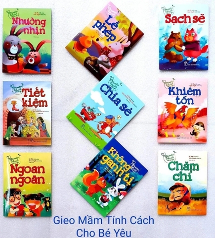 Set 9 cuốn gieo mầm tính cách cho bé