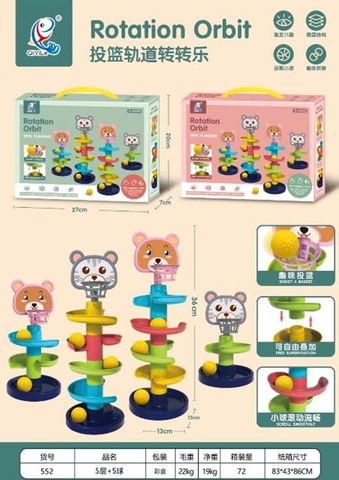 Thả bóng 5 tầng 552