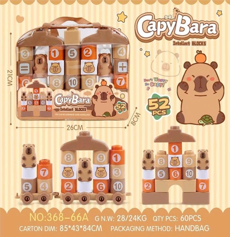 Túi lego Capybara 368-66A