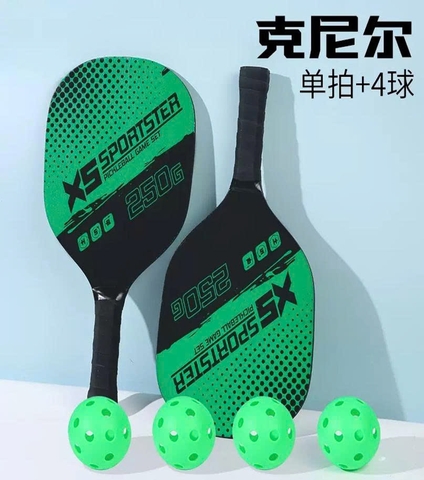 Vợt Pickerball Đỏ, Cam, Xanh PKB