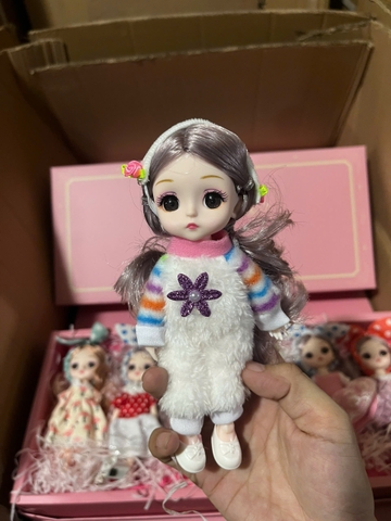Hộp 6 Búp bê 15cm Y651A-3