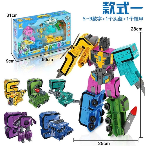 Robot biến hình số（5-9） 8337-2