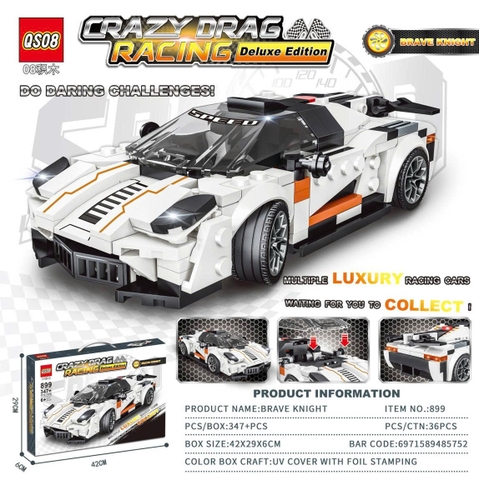 Lắp ráp siêu xe 4 347pcs mã 899