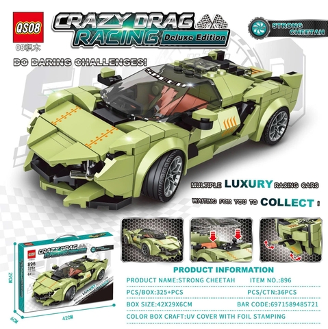 Lắp ráp siêu xe 1 325pcs mã 896