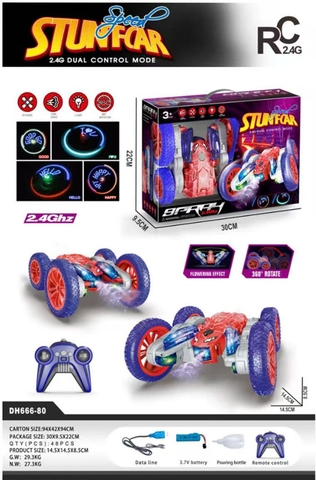 Xe điều khiển từ xa hình nhện mã DH666-80