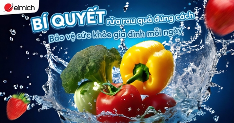 Bí quyết rửa rau quả đúng cách - Bảo vệ sức khỏe gia đình mỗi ngày