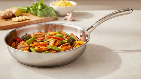 Chảo inox có an toàn không? Chi tiết ưu & nhược điểm