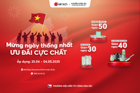 MỪNG NGÀY THỐNG NHẤT – ƯU ĐÃI CỰC CHẤT