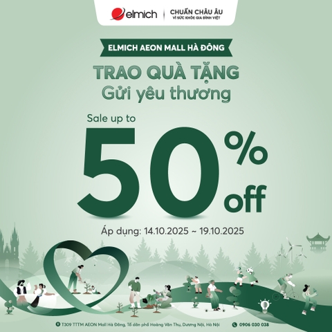 🌍 NGÀY HỘI CZECH CÙNG ELMICH | MỞ MÙA MUA SẮM – ƯU ĐÃI BÙNG NỔ