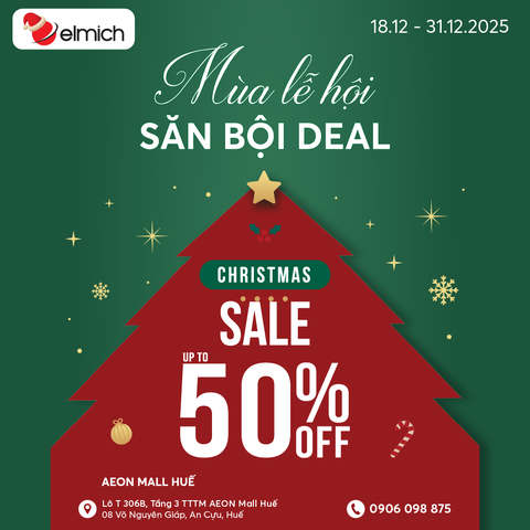 [ELMICH x AEON MALL HUẾ] ĐÓN MÙA LỄ HỘI - GHÉ SĂN BỘI DEAL