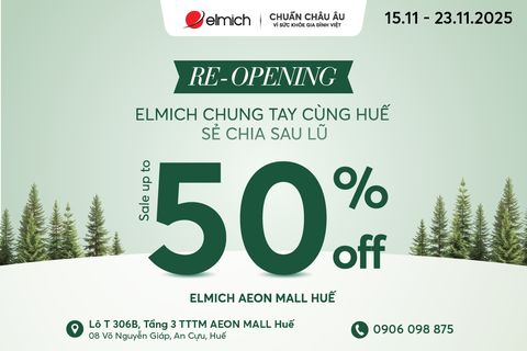  ELMICH CHUNG TAY CÙNG HUẾ – SẺ CHIA SAU LŨ, TRI ÂN KHÁCH HÀNG