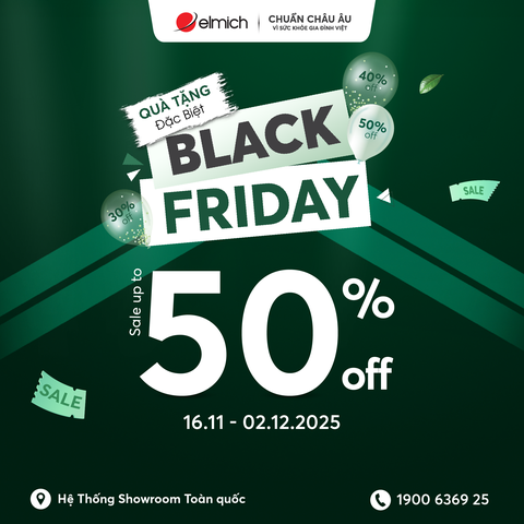 [BLACK FRIDAY - ELMICH x VINCOM PLAZA LÊ VĂN VIỆT] ĐẠI TIỆC SALE ĐỈNH NÓC