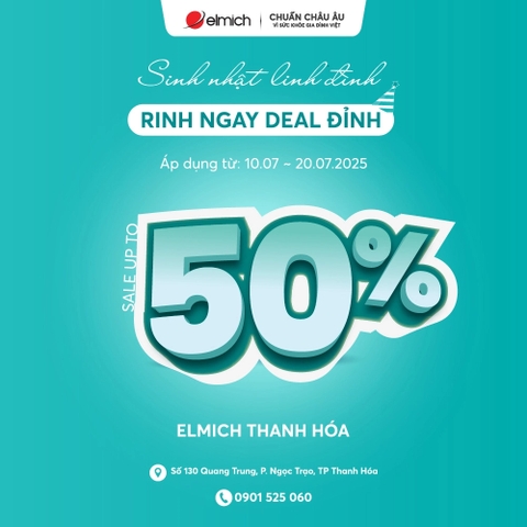 [Showroom Thanh Hóa] SINH NHẬT LINH ĐÌNH - RINH NGAY DEAL ĐỈNH