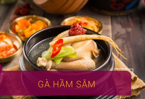 Học 2 cách nấu gà hầm sâm Hàn Quốc ngon miệng
