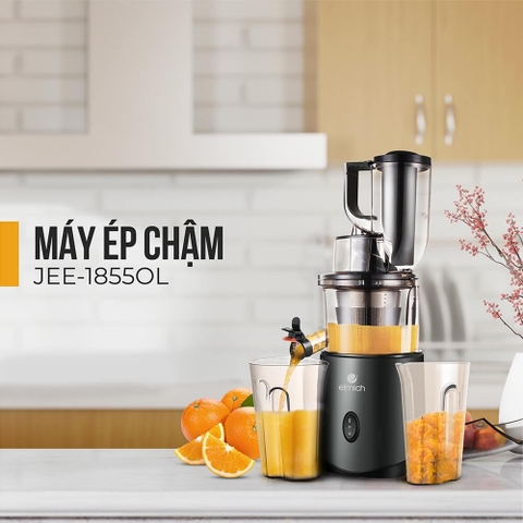 Máy ép chậm trái cây Elmich JEE-1805OL: Cứu tinh cho mùa hè nóng nực