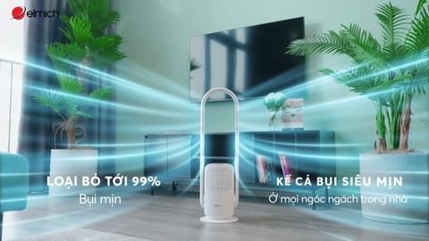 Quạt không cánh kết hợp lọc không khí Elmich BFE-3936 | Chăm sóc sức khỏe con yêu
