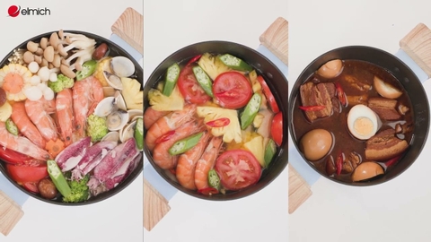 Bộ sưu tập Elmich Nature: Nấu gọn dọn nhanh - Trọn món ngon đãi cả nhà