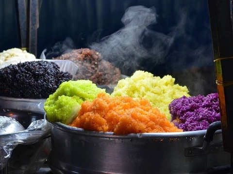 Học ngay 2 công thức nấu xôi ngũ sắc thơm ngon, lên màu đẹp