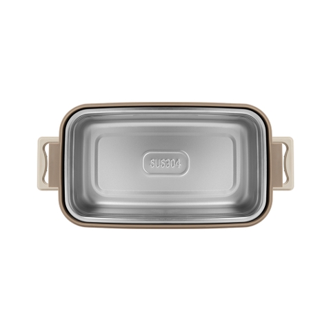 Hộp cơm 2 tầng inox 304 Elmich EL1317 dung tích 1.3L