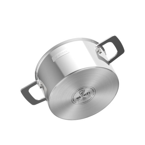 Bộ nồi inox liền khối Elmich Hera EL-8133IN size 16,20,22cm, chảo 26cm