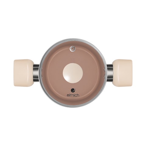 Bộ nồi chống dính Ceramic Elmich Mocha EL5248MC01 Size 18,20,24cm