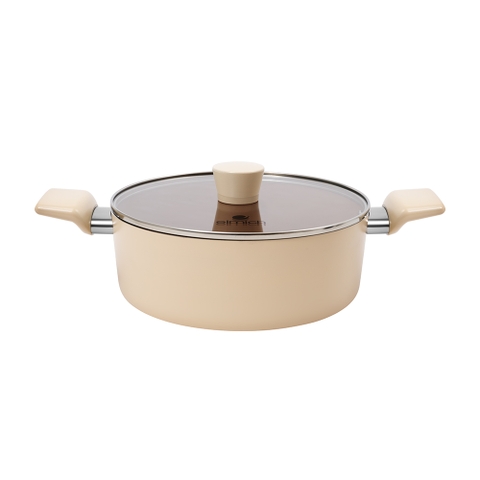 Bộ nồi chống dính Ceramic Elmich Mocha EL5248MC01 Size 18,20,24cm