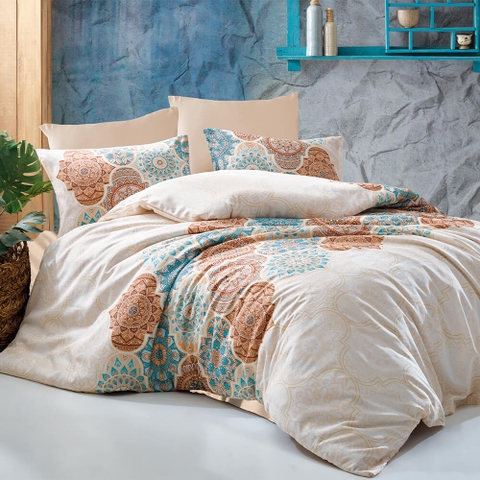 Bộ Chăn Ga 100% Cotton Ranforce Elmich Dr.Sleep