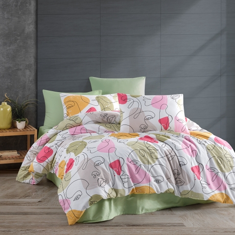 Bộ Chăn Ga 100% Cotton Ranforce Elmich Dr.Sleep
