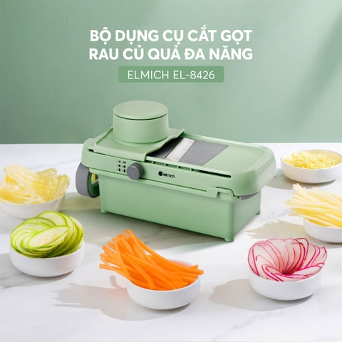 Bộ dụng cụ cắt gọt rau củ quả đa năng Elmich EL8426