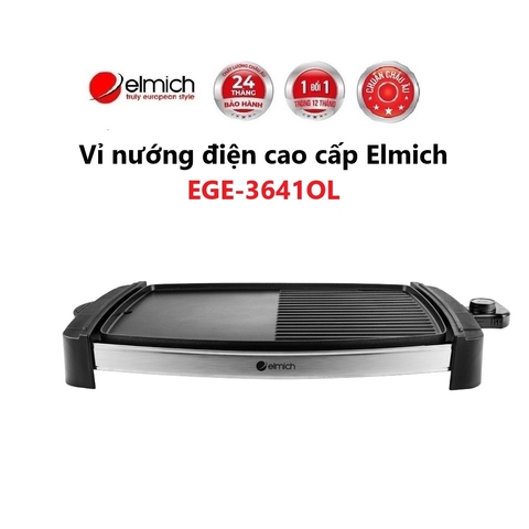 Vỉ nướng điện cao cấp Elmich EGE-3641OL