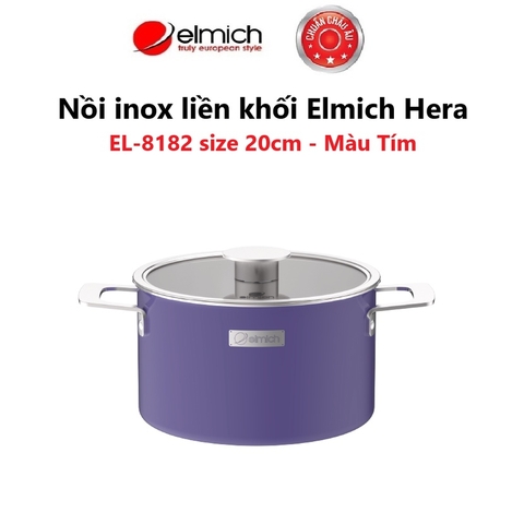 Nồi inox liền khối Elmich Hera