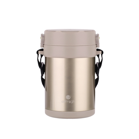 Hộp cơm giữ nhiệt văn phòng Inox 304 Emich EL8293 dung tích 1.8 Lít