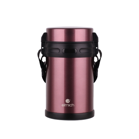 Hộp cơm giữ nhiệt văn phòng Inox 304 Elmich EL8294 dung tích 2 Lit