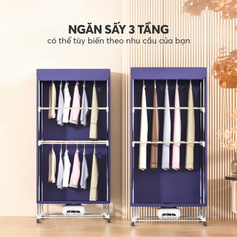 Tủ sấy quần áo Elmich CDE-8642