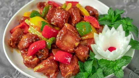 Công thức sườn xào chua ngọt đậm đà, đưa cơm cực hao tại nhà