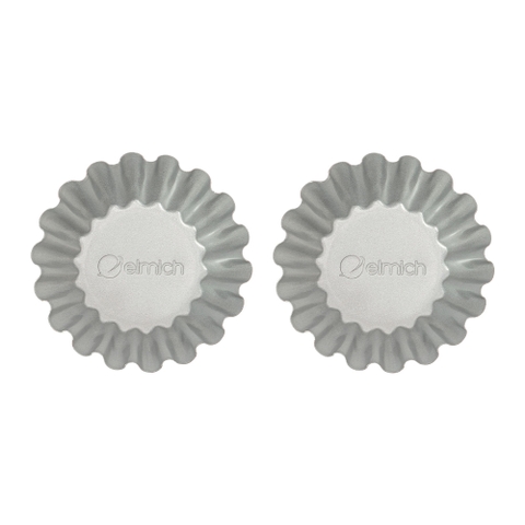 Bộ 2 khuôn làm bánh tart hình tròn Elmich EL0286
