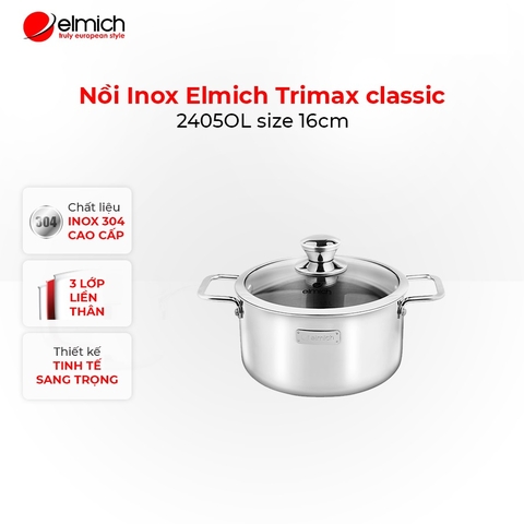 Nồi, bộ nồi inox 2405OL
