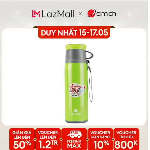 Phích giữ nhiệt ELMICH cao cấp Inox 304 500ml EL0739