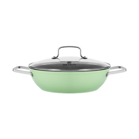 Nồi lẩu chống dính vân đá Elmich El-5553GY28 size 28cm